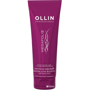 хороша модель Інтенсивний крем для волосся Ollin Professional Ollin Megapolis на основі чорного рису 250 мл (4620753726376)