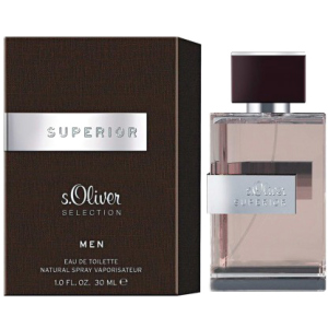 Туалетная вода для мужчин s.Oliver Superior Men 30 мл (4011700858002) в Ивано-Франковске