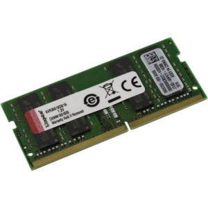 Оперативна пам'ять Kingston SODIMM DDR4-2666 16384MB PC4-21300 (KVR26S19D8/16) краща модель в Івано-Франківську