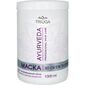 купить Маска Triuga Ayurveda 3D Объем и блеск 1000 мл (8908003544878)