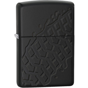 Запальничка Zippo 24754 Tire Tread Чорна (Zippo 28966) ТОП в Івано-Франківську