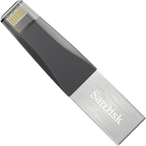 SanDisk iXpand Mini 256GB USB 3.0/Lightning Apple (SDIX40N-256G-GN6NE) краща модель в Івано-Франківську