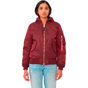 Бомбер Alpha Industries MA-1 Natus W WJM47505C1 S Maroon/Mauve Lining ТОП в Ивано-Франковске