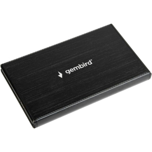 Зовнішня кишеня Gembird для HDD 2.5" SATA USB 3.0 Black (EE2-U3S-4) краща модель в Івано-Франківську