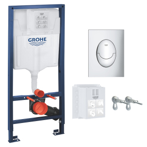 Інсталяція GROHE Rapid SL 3 в 1 39503000 з панеллю змиву Skate Air S 37965000 хром ТОП в Івано-Франківську