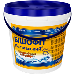 Засіб для ванн Bisheffect Бішофіт Полтавський Кристалічний концентрат 5000 мл (4820169900418) надійний