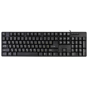 Клавіатура провідна HQ-Tech KB-103 USB Black в Івано-Франківську