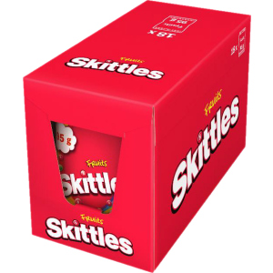 Упаковка драже Skittles Фрукты 95 г x 18 шт (4009900517294) лучшая модель в Ивано-Франковске