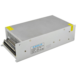 Блок питания ICM S-600-12 12V 50A 600W (металлический) в Ивано-Франковске