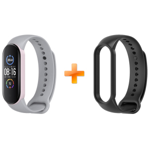 Xiaomi Mi Band 5 MiJobs Dual Color Grey/Pink (MJ5-DSS003GP) в Івано-Франківську