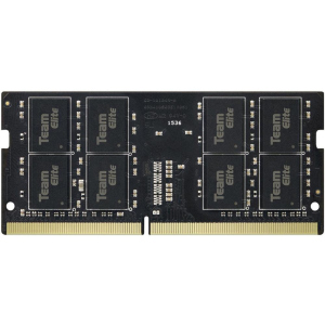 Оперативна пам'ять Team Elite SODIMM DDR4-3200 8192MB PC4-25600 (TED48G3200C22-S01) краща модель в Івано-Франківську