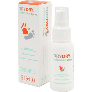 Дезодорант для інтимного догляду Dry Dry Intimate Spray 50 мл (7350061291156) ТОП в Івано-Франківську