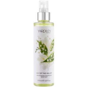 Спрей для тела Yardley Lily of the Valley 200 мл (5060322953922) краща модель в Івано-Франківську