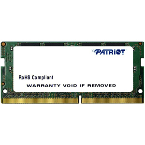 Оперативна пам'ять Patriot SODIMM DDR4-2666 8192MB PC4-21300 Signature Line (PSD48G266681S) ТОП в Івано-Франківську