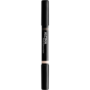 Карандаш для бровей Alcina Perfect Eyebrow Styler Дуо 020 dark 5 г (4008666654311) лучшая модель в Ивано-Франковске