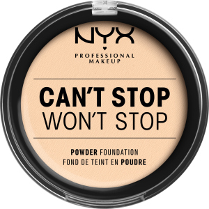 Пудра NYX Professional Makeup Can`t Stop Won`t Stop Full Coverage Powder Foundation 01 Pale 10.7 г (800897182793)