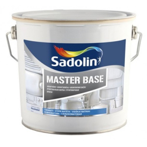 Алкідна фарба для проблемних поверхонь Sadolin Master Base Білий 3 x 1 л краща модель в Івано-Франківську