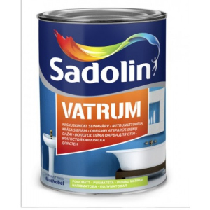 Фарба для стін вологостійка Sadolin Vatrum Білий 5 л надійний