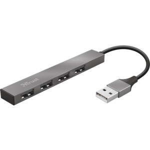 USB-хаб Halyx Aluminium 4-Port Mini USB Hub (tr23786) лучшая модель в Ивано-Франковске