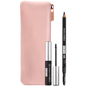 Набор для макияжа бровей Pupa Eyebrow Essential Kit №003 Dark Brown 10 г (8011607333738) в Ивано-Франковске