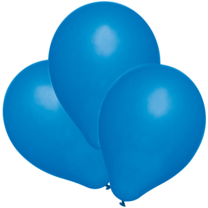Набір Повітряні кульки Susy Card Сині 20 см 100 шт (40011424) ТОП в Івано-Франківську