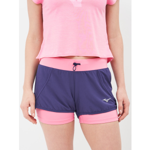 Спортивні шорти Mizuno MUJIN 4.5 2in1 SHORT J2GB928312 XS (5054698686218) краща модель в Івано-Франківську