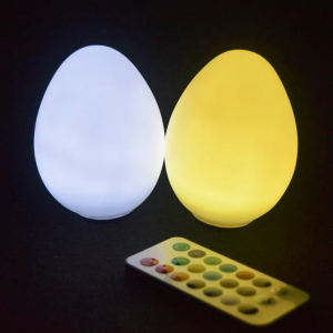 Світлодіодні водонепроникні світильники Ledart EGG79W на батарейках з пультом дистанційного керування, набір 2шт в Івано-Франківську