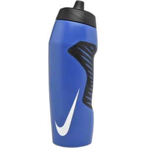 Пляшка для води Nike N.000.3178.451.32 Hyperfuel Water Bottle 32OZ 946 мл Темно-синя (887791328366) краща модель в Івано-Франківську