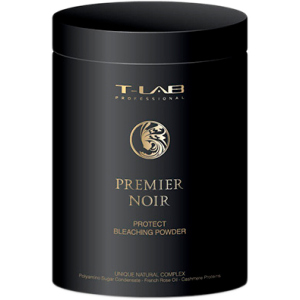 Пудра T-LAB Professional Premier Noir Bleaching Powder для защиты и осветления волос 500 мл (5060466661806) в Ивано-Франковске