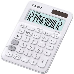 Калькулятор Casio 12 розрядний 105х149.5х22.8 (MS-20UC-WE-S-ES) ТОП в Івано-Франківську