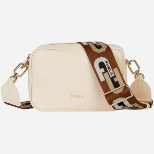 Сумка жіноча шкіряна Furla Real Mini Camera Case WB00243W64000PER00 Молочно-рожева (8050560885560)