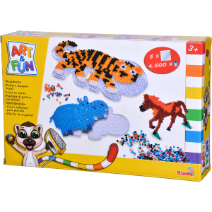 Термомозаїка Simba Toys Веселий Зоопарк 9 мотивів 4500 елементів (6374279) в Івано-Франківську