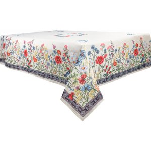 Скатертина Lefard Home Textile Chamomille 140х140 см (732-010) краща модель в Івано-Франківську