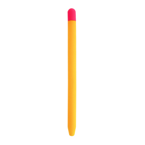 Чехол TPU Goojodoq Matt 2 Golor для стилуса Apple Pencil 2 Yellow/Pink надежный