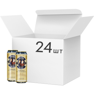 Упаковка пива Apostel Helles Lager светлое фильтрованное 5% 0.5 л х 24 шт (4054500101138) ТОП в Ивано-Франковске