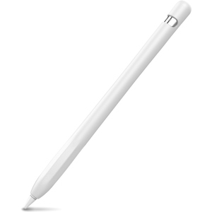 Силиконовый чехол AhaStyle для Apple Pencil (1‑го поколения) Белый (AHA-01930-WHT) в Ивано-Франковске