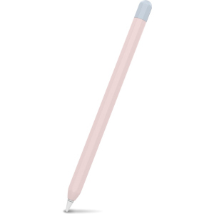 Двухцветный силиконовый чехол AhaStyle для Apple Pencil (1‑го поколения) Розовый, светло-синий (AHA-01940-PNL)