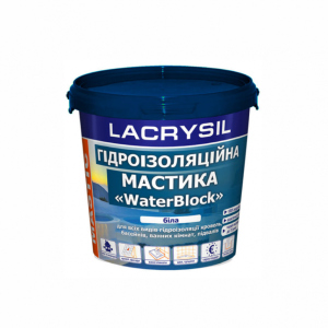 Мастика гідроізоляційна Lacrysil "WaterBlock" 3кг в Івано-Франківську