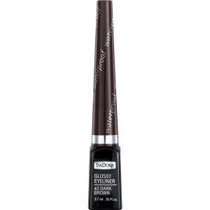 Підводка для очей Isadora Glossy Eyeliner 42 dark brown 3.7 мл 97317851128429) краща модель в Івано-Франківську