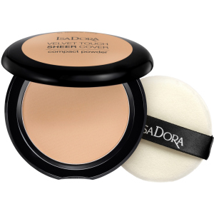 Пудра для обличчя Isadora Velvet Touch Sheer Cover Compact Powder 44 warm sand 10 г (7317852149447) в Івано-Франківську