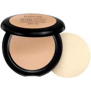 Пудра для лица Isadora Velvet Touch Ultra Cover Compact Powder 64 warm sand 7.5 г (7317852149645) лучшая модель в Ивано-Франковске