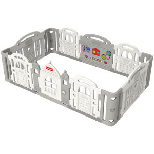 Дитячий манеж Dwinguler Castle Downy Grey (8809268161032) краща модель в Івано-Франківську