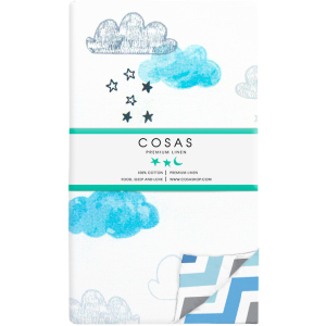 Підковдра Cosas Clouds Sky Grey zig 160х220 (4822052055021) в Івано-Франківську