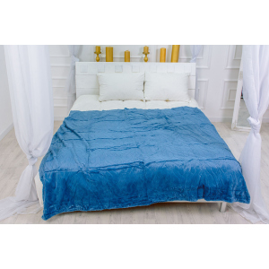 Плед MirSon №1002 Damask Blue 200x230 (2200002981651) в Івано-Франківську