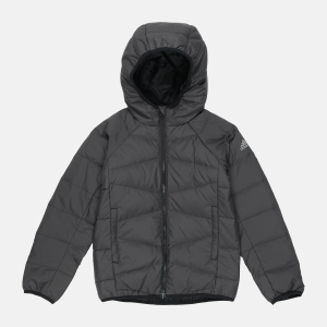 Пуховик дитячий Adidas Yk Frosty Jkt GG3726 146-152 см Black (4062062389338) краща модель в Івано-Франківську