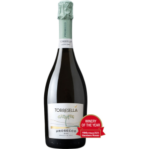 Ігристе вино Torresella Prosecco Extra-Dry DOC біле екстра сухе 0.75 л 11% (8007155000758) ТОП в Івано-Франківську