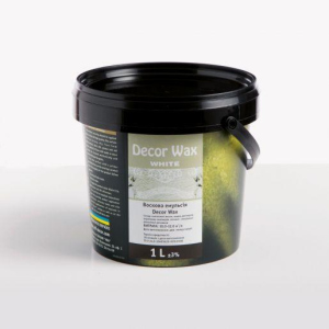 Білий віск для декоративної штукатурки Ельф Decor Wax White 1л краща модель в Івано-Франківську