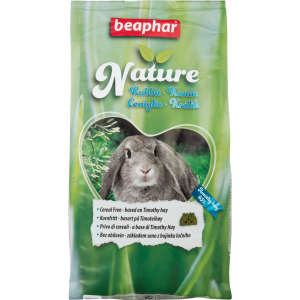 Беззерновой корм для кроликов Beaphar Nature Rabbit с тимофеевкой 1.25 кг (8711231101696) лучшая модель в Ивано-Франковске