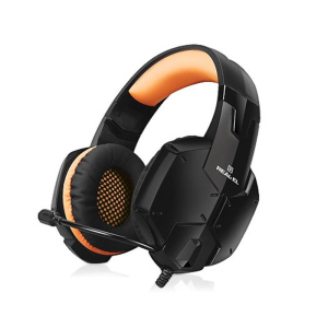 Наушники гарнитура накладные REAL-EL GDX-7700 Black/Orange надежный