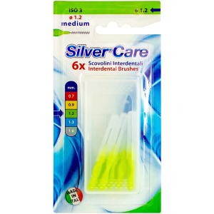 Міжзубні йоржи Silver Care 6 шт середні (8009315041243) в Івано-Франківську